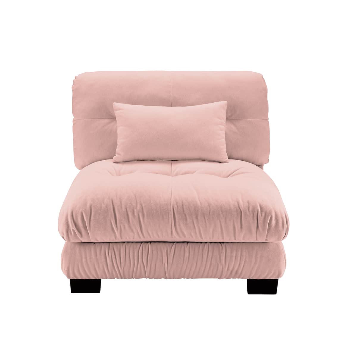 Pariss Armless Sofa W/1 pillow