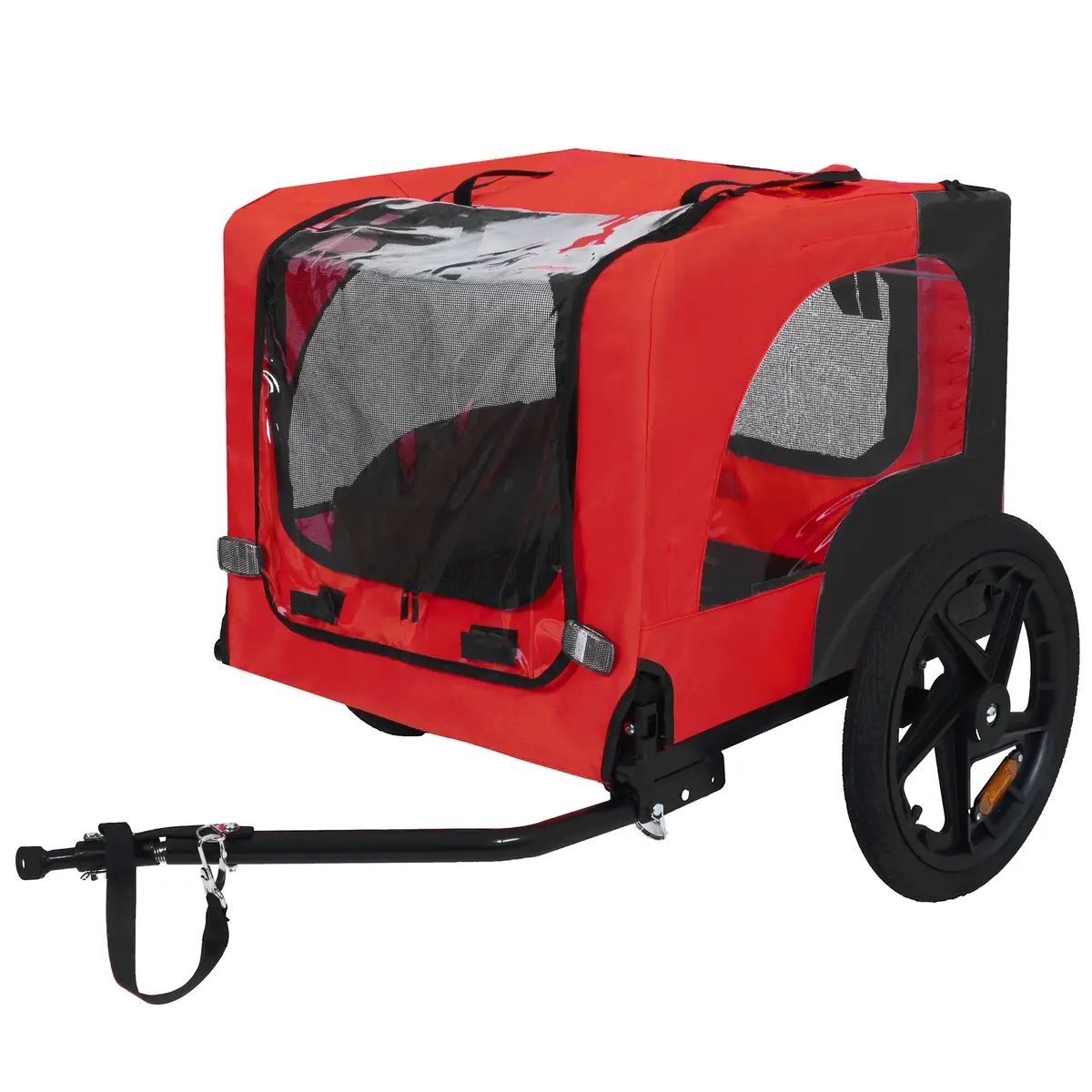 Pet Bike Trailer Dog Cart for Bicycle, Suitable for Small and Medium Pets, Easy