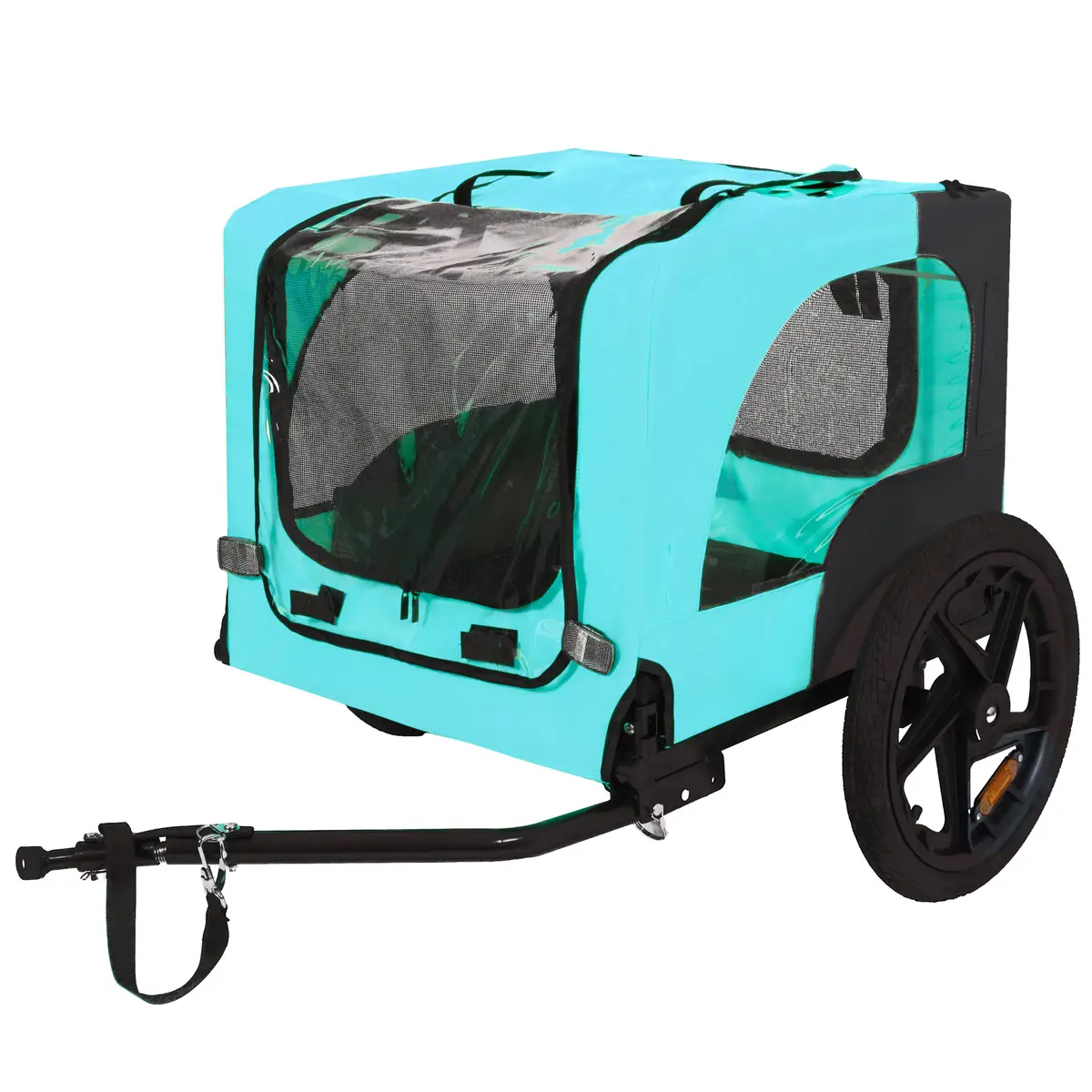 Pet Bike Trailer Dog Cart for Bicycle, Suitable for Small and Medium Pets, Easy